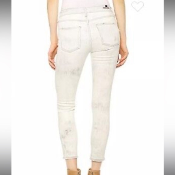 Citizens Of Humanity Rocket Crop High Rise Skinny 26 BNWT Fire Grey - Picture 3 of 11